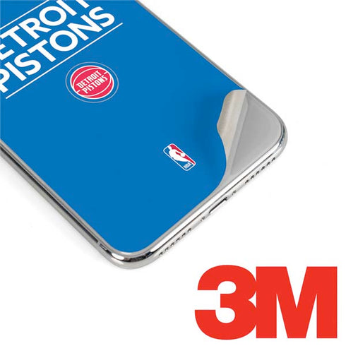 NBA Detroit Pistons Standard - Blue iPhone XS Max Skin