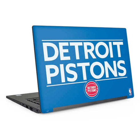 NBA Detroit Pistons Standard - Blue Dell Latitude Skin