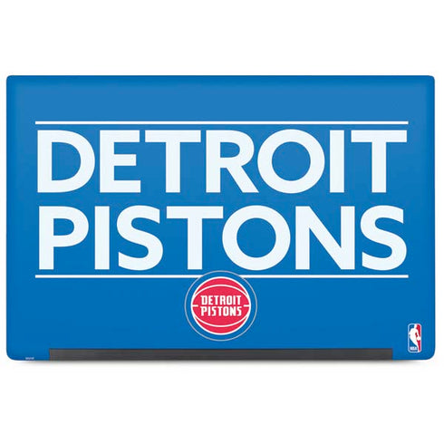 NBA Detroit Pistons Standard - Blue Dell Latitude Skin