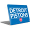 NBA Detroit Pistons Standard - Blue Apple MacBook Air Skin