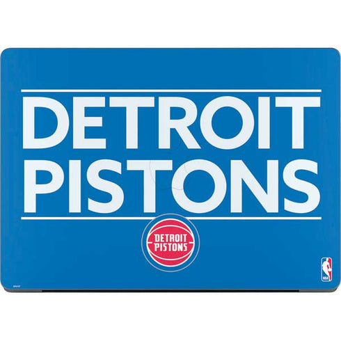 NBA Detroit Pistons Standard - Blue Apple MacBook Pro 14-inch Skin