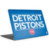 NBA Detroit Pistons Standard - Blue MacBook Skins