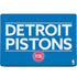 NBA Detroit Pistons Standard - Blue MacBook Skins