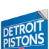 NBA Detroit Pistons Standard - Blue Apple MacBook Pro 16-inch Skin