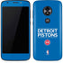 NBA Detroit Pistons Standard - Blue Moto E5 Play Skin