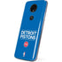 NBA Detroit Pistons Standard - Blue Moto E5 Plus Skin