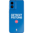 NBA Detroit Pistons Standard - Blue Moto G Play 4G (2024) Skin