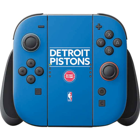 NBA Detroit Pistons Standard - Blue Nintendo Skins