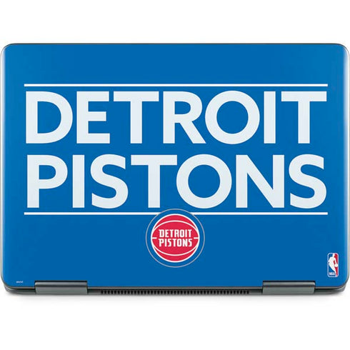NBA Detroit Pistons Standard - Blue Notebook 9 Pro 13in (2017) Skin