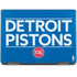 NBA Detroit Pistons Standard - Blue Notebook 9 Pro 13in (2017) Skin