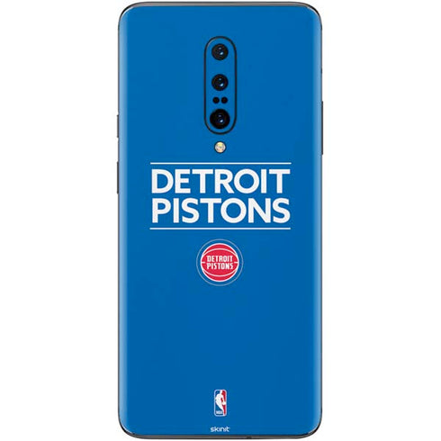 NBA Detroit Pistons Standard - Blue OnePlus 7 Pro Skin