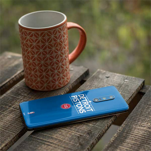 NBA Detroit Pistons Standard - Blue OnePlus 7 Pro Skin