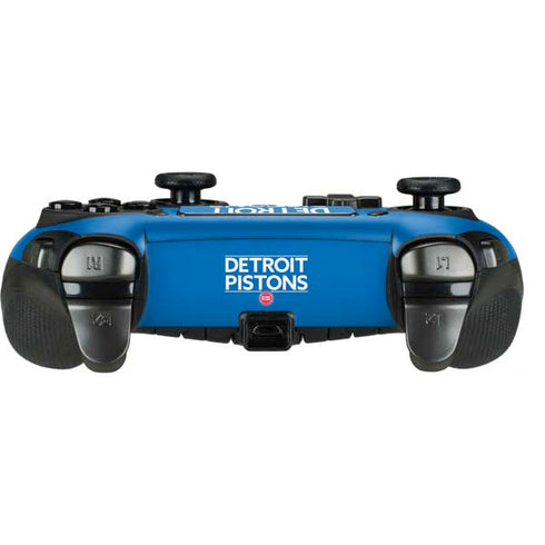NBA Detroit Pistons Standard - Blue PlayStation Scuf Vantage 2 Controller Skin