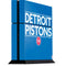 NBA Detroit Pistons Standard - Blue PS4 Console Skin
