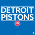 NBA Detroit Pistons Standard - Blue PS4 Console Skin