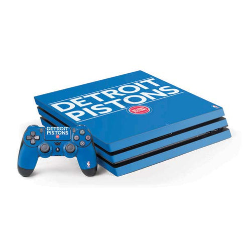 NBA Detroit Pistons Standard - Blue PlayStation PS4 Skins