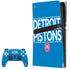 NBA Detroit Pistons Standard - Blue PlayStation PS5 Skins