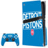 NBA Detroit Pistons Standard - Blue PlayStation PS5 Skins