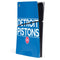 NBA Detroit Pistons Standard - Blue PS5 Slim Digital Edition Console Skin