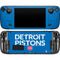 NBA Detroit Pistons Standard - Blue Steam Deck Handheld Gaming Computer OLED Skin