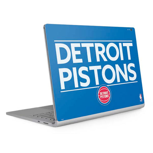 NBA Detroit Pistons Standard - Blue Surface Book 2 15in Skin