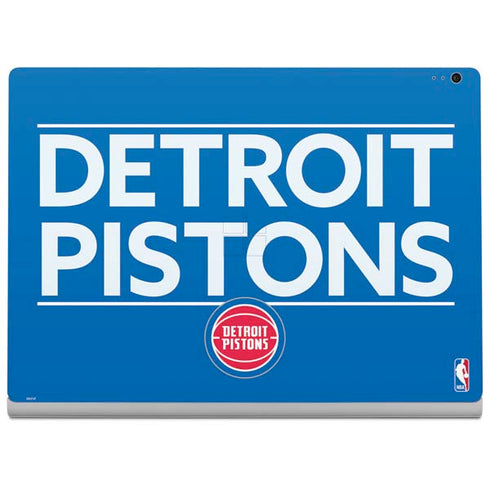 NBA Detroit Pistons Standard - Blue Surface Book 2 15in Skin
