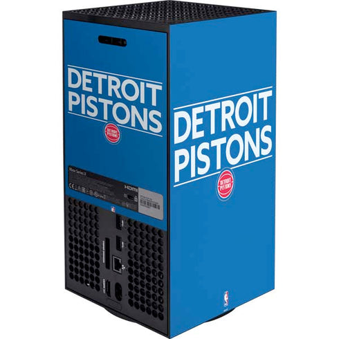 NBA Detroit Pistons Standard - Blue XBox Series X Digital Edition Bundle Skin