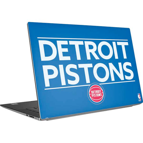 NBA Detroit Pistons Standard - Blue Dell XPS Skin