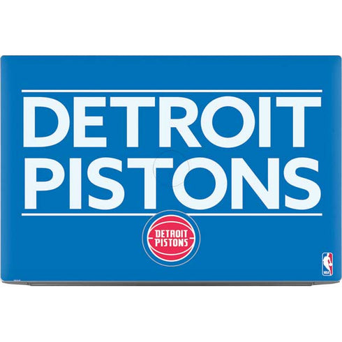 NBA Detroit Pistons Standard - Blue Dell XPS Skin