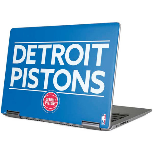 NBA Detroit Pistons Standard - Blue Yoga 710 14in Skin