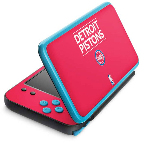 NBA Detroit Pistons Standard - Red Nintendo 2DS XL (2017) Skin