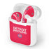 NBA Detroit Pistons Standard - Red Apple AirPods Skin