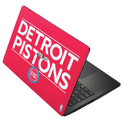 NBA Detroit Pistons Standard - Red Asus X502CA 15.6 Skin