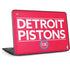 NBA Detroit Pistons Standard - Red HP Chromebook Skin
