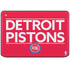 NBA Detroit Pistons Standard - Red HP Chromebook Skin