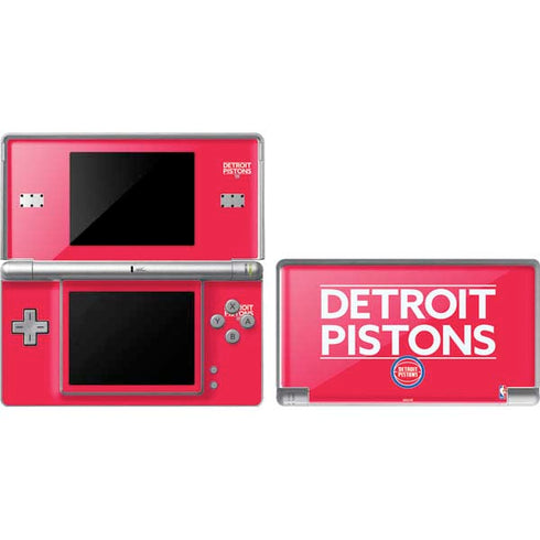 NBA Detroit Pistons Standard - Red Nintendo Skins