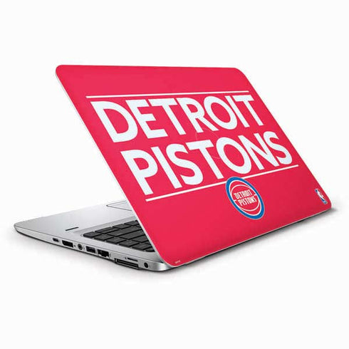 NBA Detroit Pistons Standard - Red HP Elitebook Skin