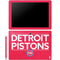 NBA Detroit Pistons Standard - Red Galaxy Book 12in Skin