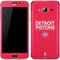NBA Detroit Pistons Standard - Red Galaxy J3 Skin