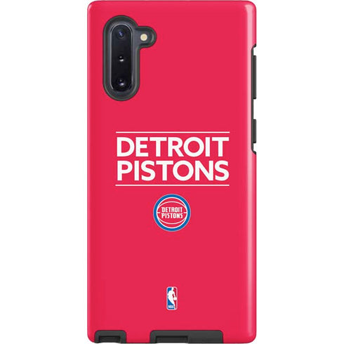 NBA Detroit Pistons Standard - Red Galaxy Cases