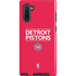 NBA Detroit Pistons Standard - Red Galaxy Cases