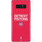 NBA Detroit Pistons Standard - Red Galaxy Note 8 Skin