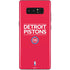NBA Detroit Pistons Standard - Red Galaxy Note 8 Skin