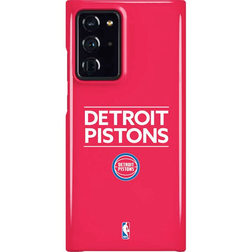NBA Detroit Pistons Standard - Red Galaxy Cases