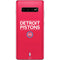 NBA Detroit Pistons Standard - Red Galaxy S10 Plus Skin