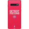 NBA Detroit Pistons Standard - Red Galaxy S10 Skin