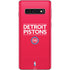 NBA Detroit Pistons Standard - Red Galaxy S10 Skin