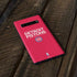 NBA Detroit Pistons Standard - Red Galaxy S10 Skin