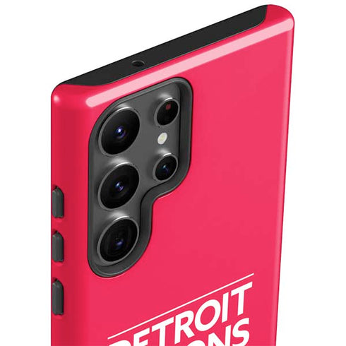 NBA Detroit Pistons Standard - Red Galaxy S23 Ultra Pro Case