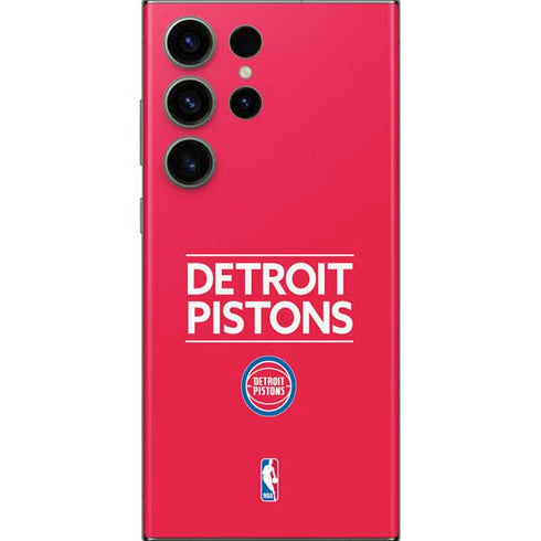 NBA Detroit Pistons Standard - Red Galaxy Skins